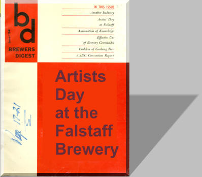 Artists Day at the Falstaff Brewery