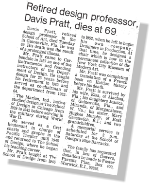 Davis Pratt, dies at 69