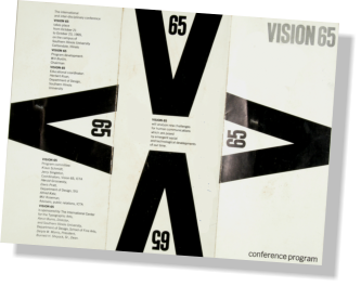 Vision 65 program cover